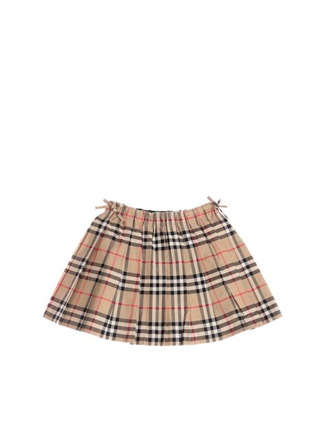 burberry check pleated skirt|vintage burberry pleated skirt.